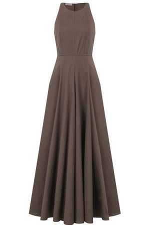 Хлопковое платье Brunello Cucinelli