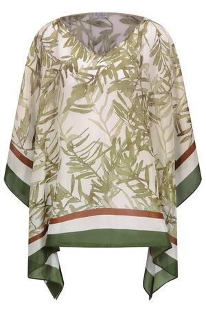 Шелковый топ Brunello Cucinelli