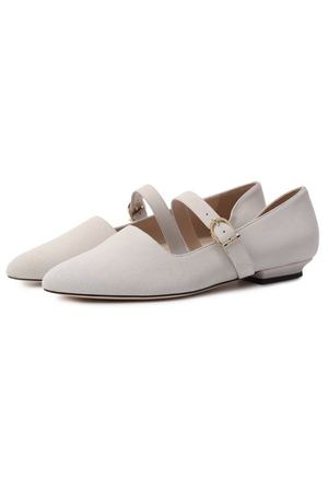 Кожаные балетки Giorgio Armani