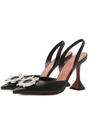 Кожаные туфли Begum Sling 95 Amina Muaddi