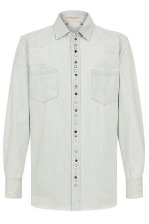 Джинсовая рубашка Golden Goose Deluxe Brand