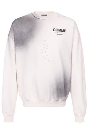 Хлопковый свитшот Comme des Fuckdown