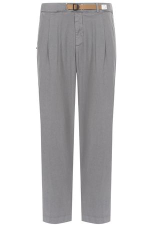 Брюки из хлопка и льна White Sand