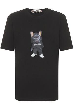 Хлопковая футболка Flashin
