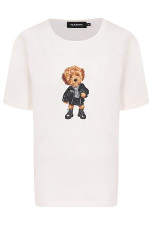 Хлопковая футболка Flashin