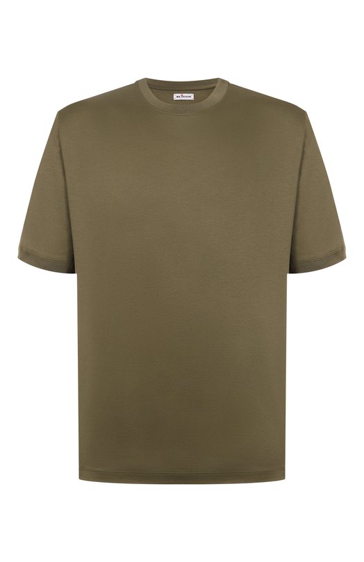 Где купить Хлопковая футболка Kiton Kiton 