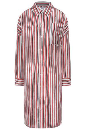 Шелковое платье Bottega Veneta