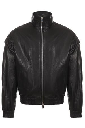 Кожаный бомбер Jacob Lee