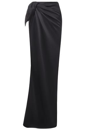 Атласная юбка Balenciaga