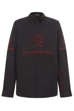Хлопковая рубашка Balenciaga