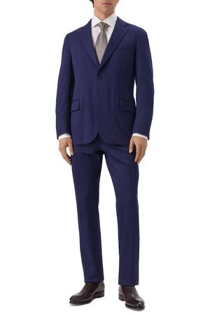 Костюм из шерсти и шелка Stefano Ricci