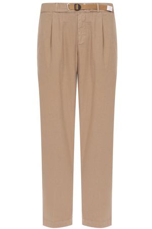 Брюки из хлопка и льна White Sand