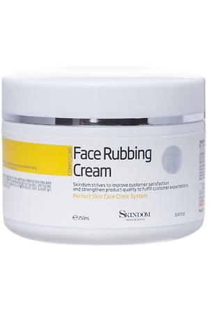 SKINDOM Массажный крем для лица отшелушивающий