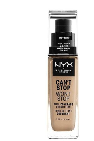 NYX Professional Makeup NYX PROFESSIONAL MAKEUP Стойкий тональный крем Can't Stop Won't Stop