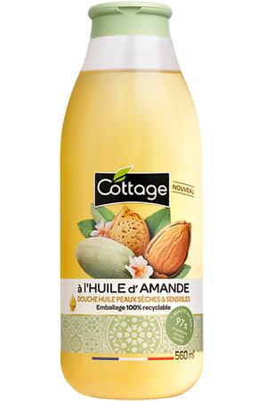 COTTAGE Питательный гель для душа с маслом миндаля Dry and Sensitive Skin Oil Shower With Almond Oil
