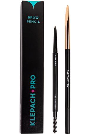 KLEPACH.PRO Карандаш для бровей автоматический с щеточкой