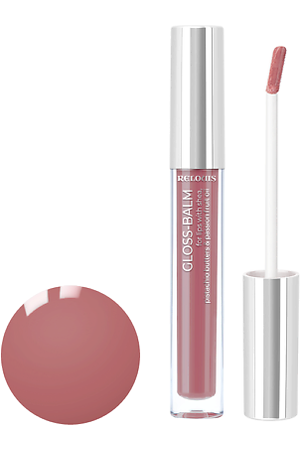 RELOUIS Блеск-бальзам для губ с маслами ши, фисташки и маракуйи