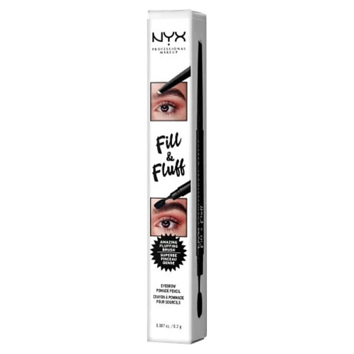 Где купить NYX Professional Makeup NYX PROFESSIONAL MAKEUP Карандаш для бровей-помада Fill & Fluff NYX Professional Makeup 