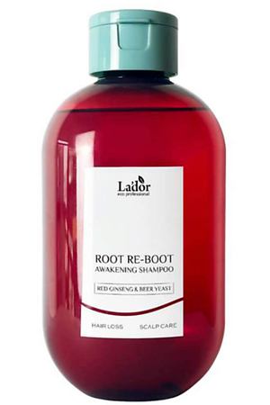 LADOR Шампунь против выпадения волос ROOT RE-BOOT AWAKENING SHAMPOO RED GINSENG&BEER YEAST 300.0