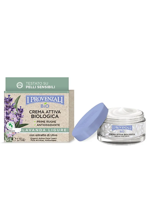 I PROVENZALI Увлажняющий крем для лица от первых морщин Лигурийская лаванда