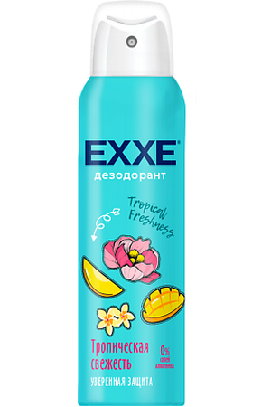 EXXE Женский дезодорант Тропическая свежесть Tropical freshness