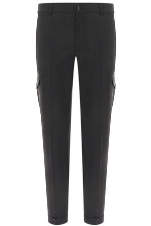 Брюки-карго из шерсти и шелка Berwich