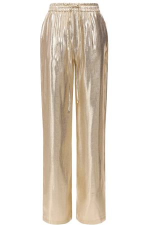 Шелковые брюки DMN