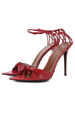 Кожаные босоножки Intriigo Knot 105 Giuseppe Zanotti Design