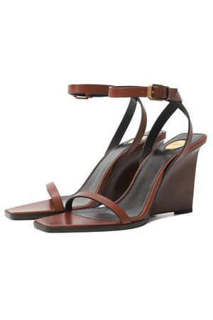 Кожаные босоножки May Saint Laurent