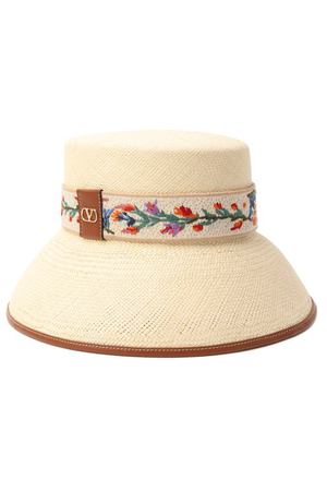 Соломенная шляпа Valentino
