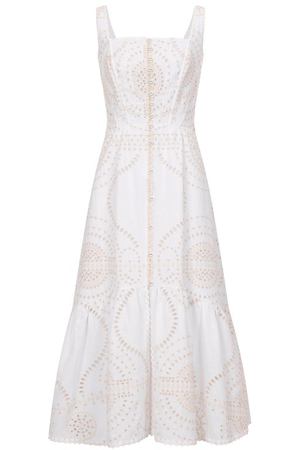 Платье из хлопка и льна Charo Ruiz Ibiza