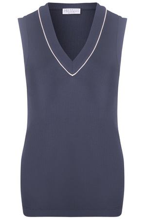 Хлопковый топ Brunello Cucinelli