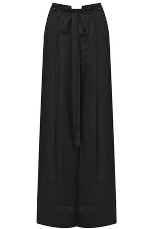 Брюки из вискозы и шелка Ann Demeulemeester