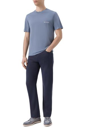 Хлопковая футболка Kiton