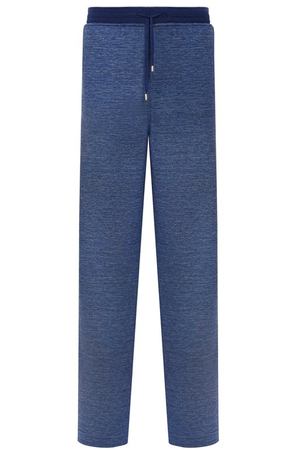 Брюки из шелка и льна Stefano Ricci