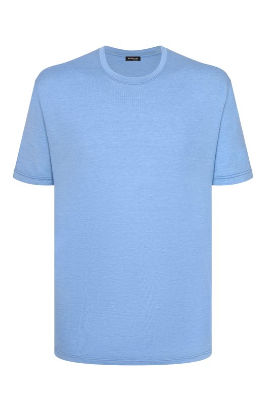 Где купить Футболка из шелка и хлопка Kiton Kiton 