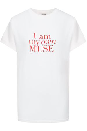 Хлопковая футболка Seven Lab