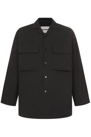 Хлопковая рубашка Jil Sander