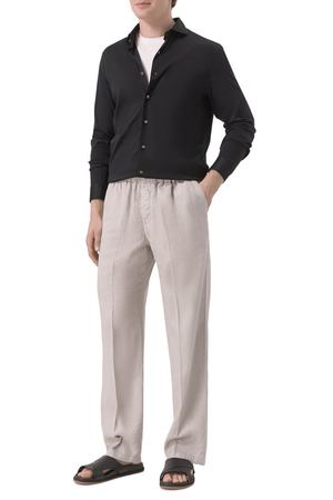 Кожаные шлепанцы Erik Santoni