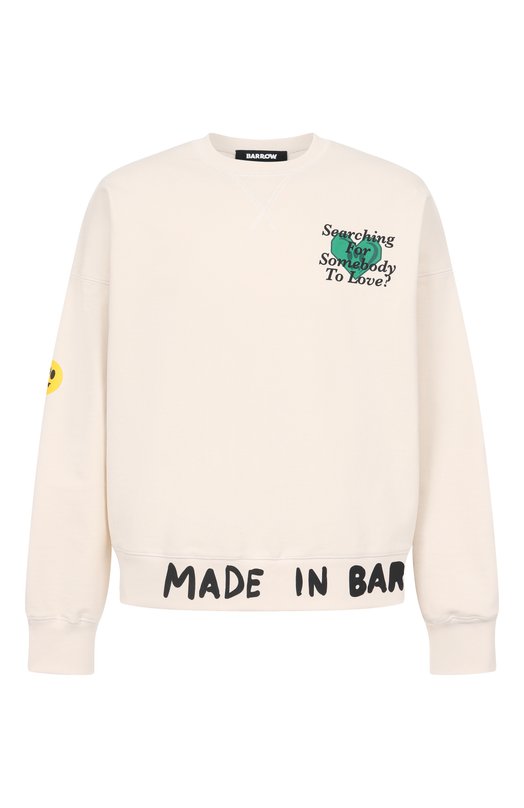 Где купить Хлопковый свитшот Barrow Barrow 