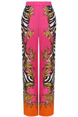 Брюки из вискозы Versace Jeans Couture