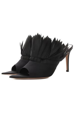 Текстильные мюли Daniah Gianvito Rossi