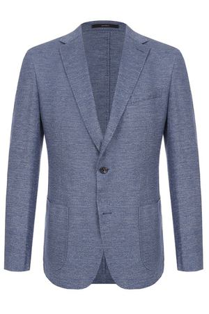 Пиджак изо льна и хлопка Windsor