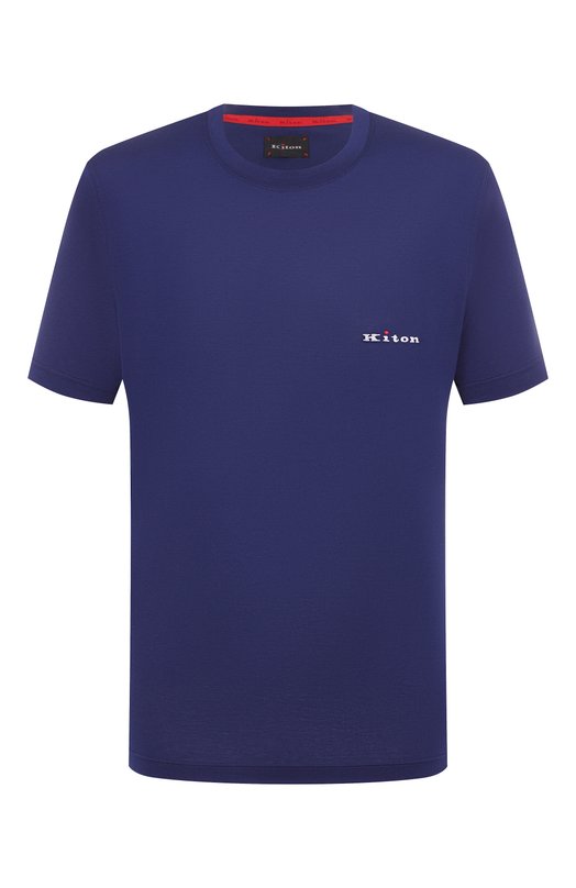 Где купить Хлопковая футболка Kiton Kiton 