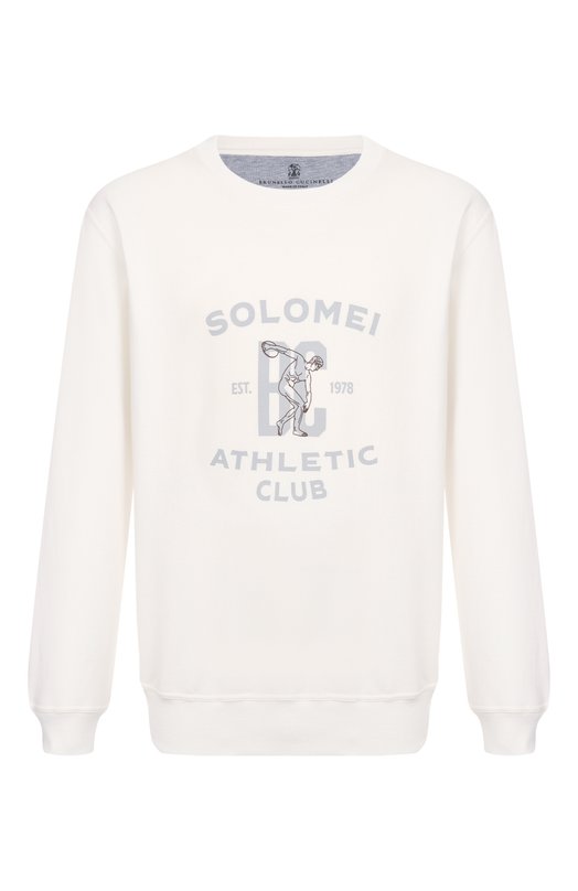 Где купить Хлопковый свитшот Brunello Cucinelli Brunello Cucinelli 