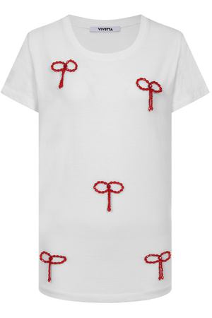Хлопковая футболка Vivetta
