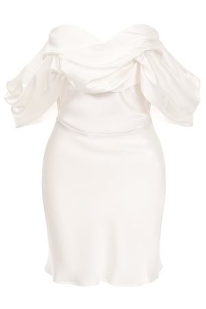 Атласное платье Giuseppe di Morabito