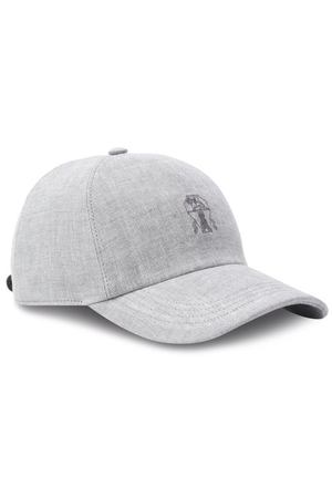 Льняная бейсболка Brunello Cucinelli