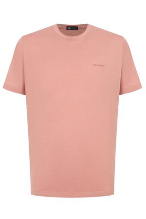 Футболка из шелка и хлопка Colombo