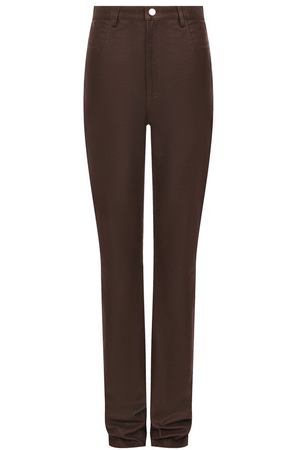 Кожаные брюки Manokhi